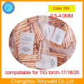 10N24 2.4mm TIG welding parts copper collet